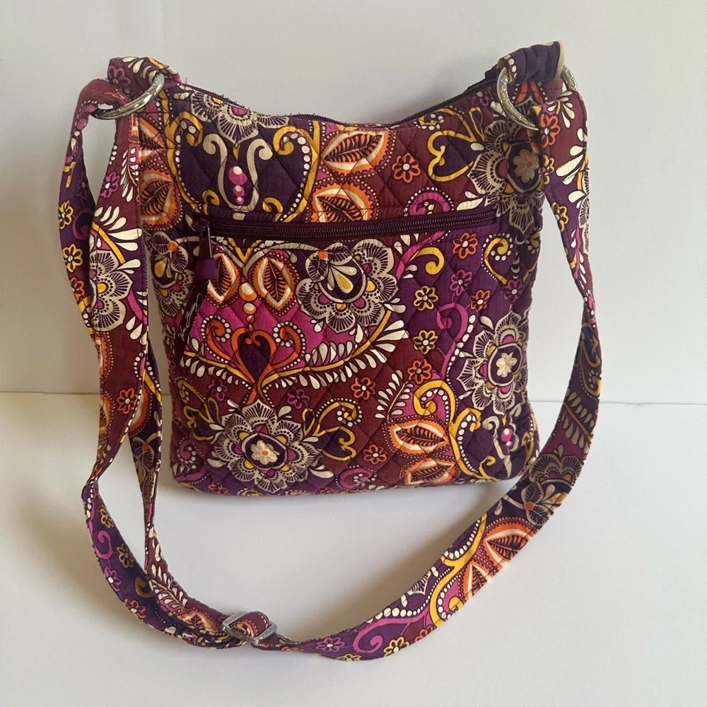 Vera Bradley Safari Sunset Hipster Women's Crossbody Bag Purse Handbag - Picture 2 of 7